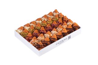 Box z mini croissantami na słodko