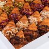 Box z mini croissantami na słodko