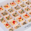 Box z sałatkami w tartaletkach nr 2 wersja bezglutenowa